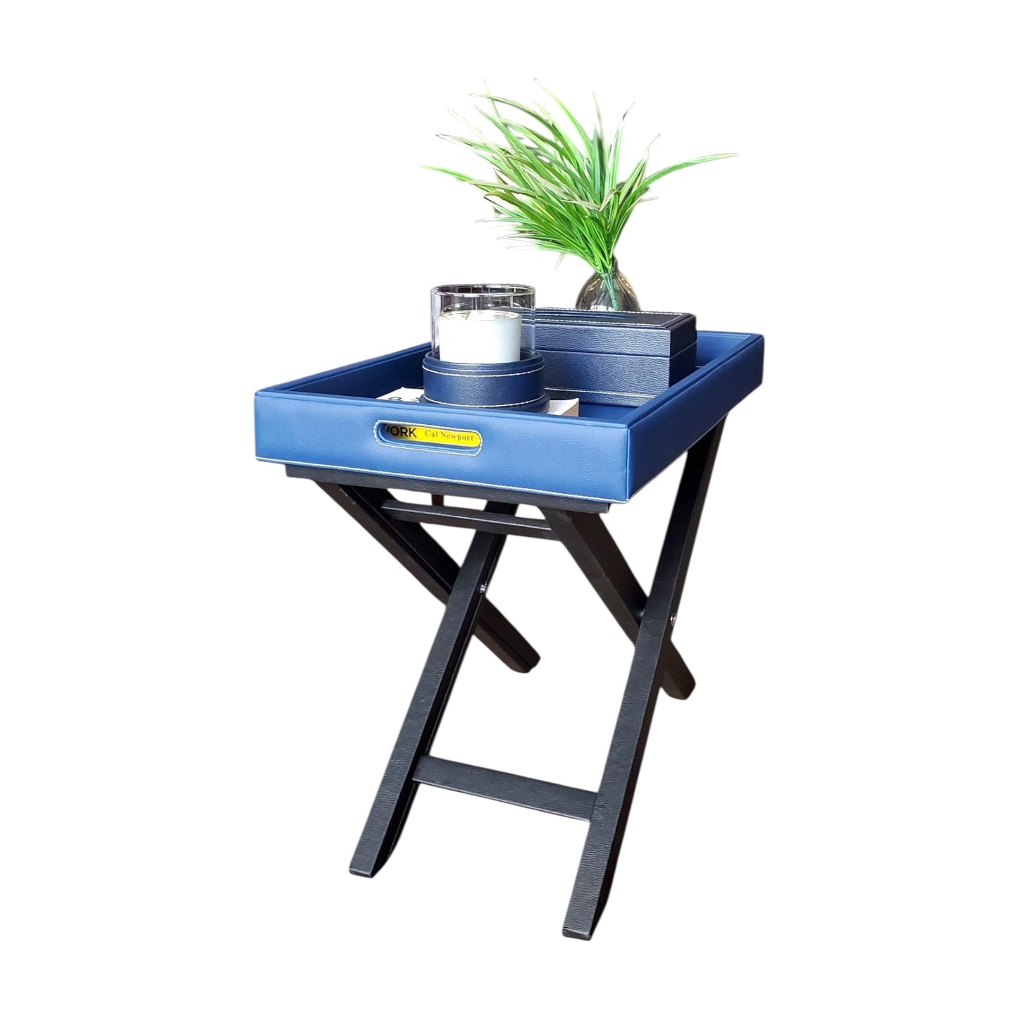 Nordik Blue Tray Table