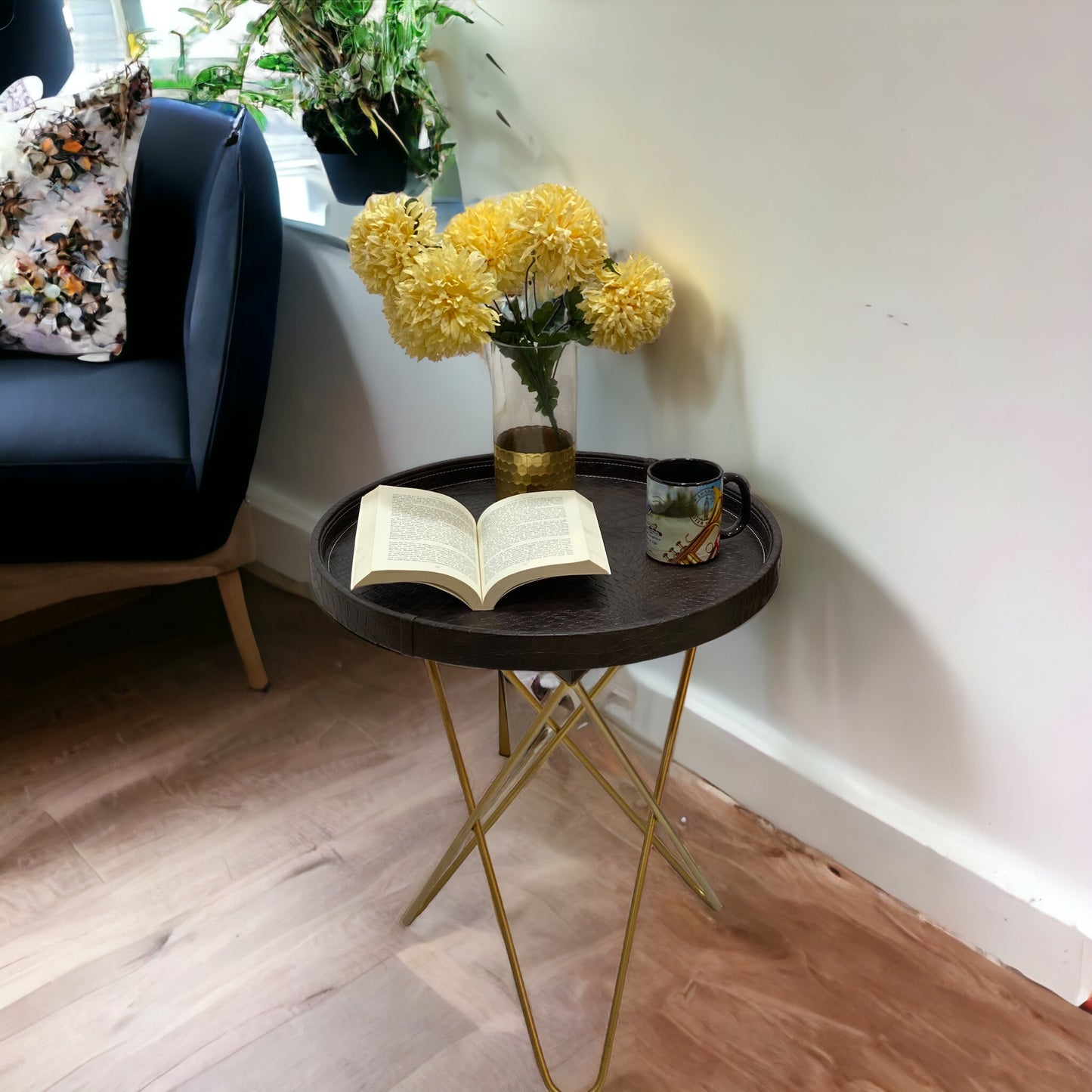 SICILY Round Table (Brown)