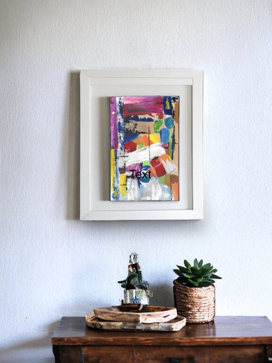 8" by 10" Downloadable, Printable Abstract Painting Print Colorful Wall Art Large Modern Décor Abstract Modern Art Multicolor Painting Vibrant Colors Digital Artwork