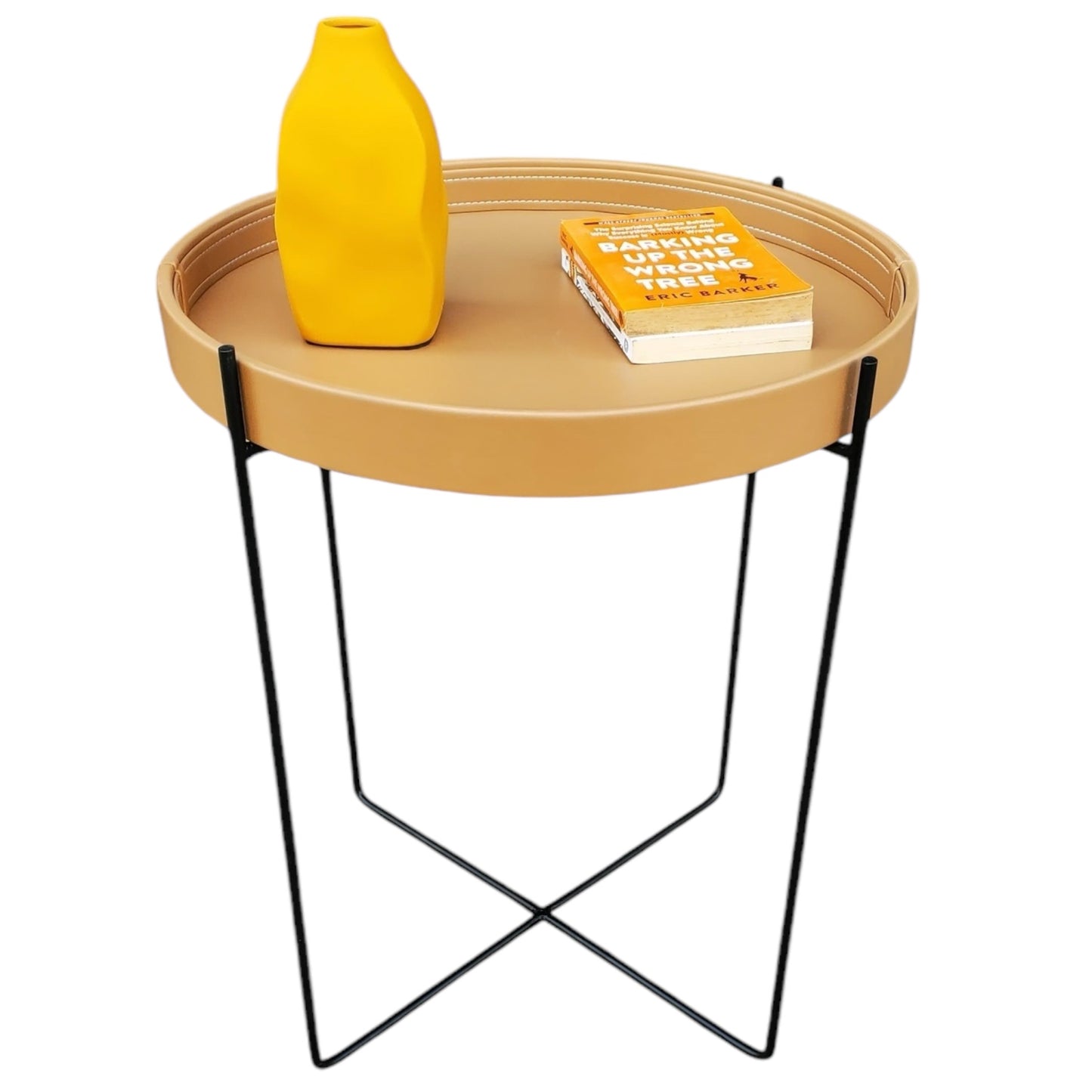 K-Berg
 Metal Base with Removable Tray Table (Copper Brown)