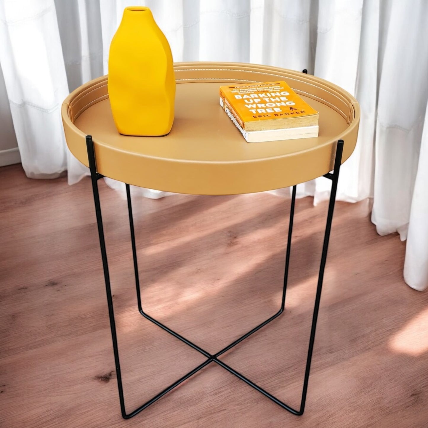 K-Berg
 Metal Base with Removable Tray Table (Copper Brown)