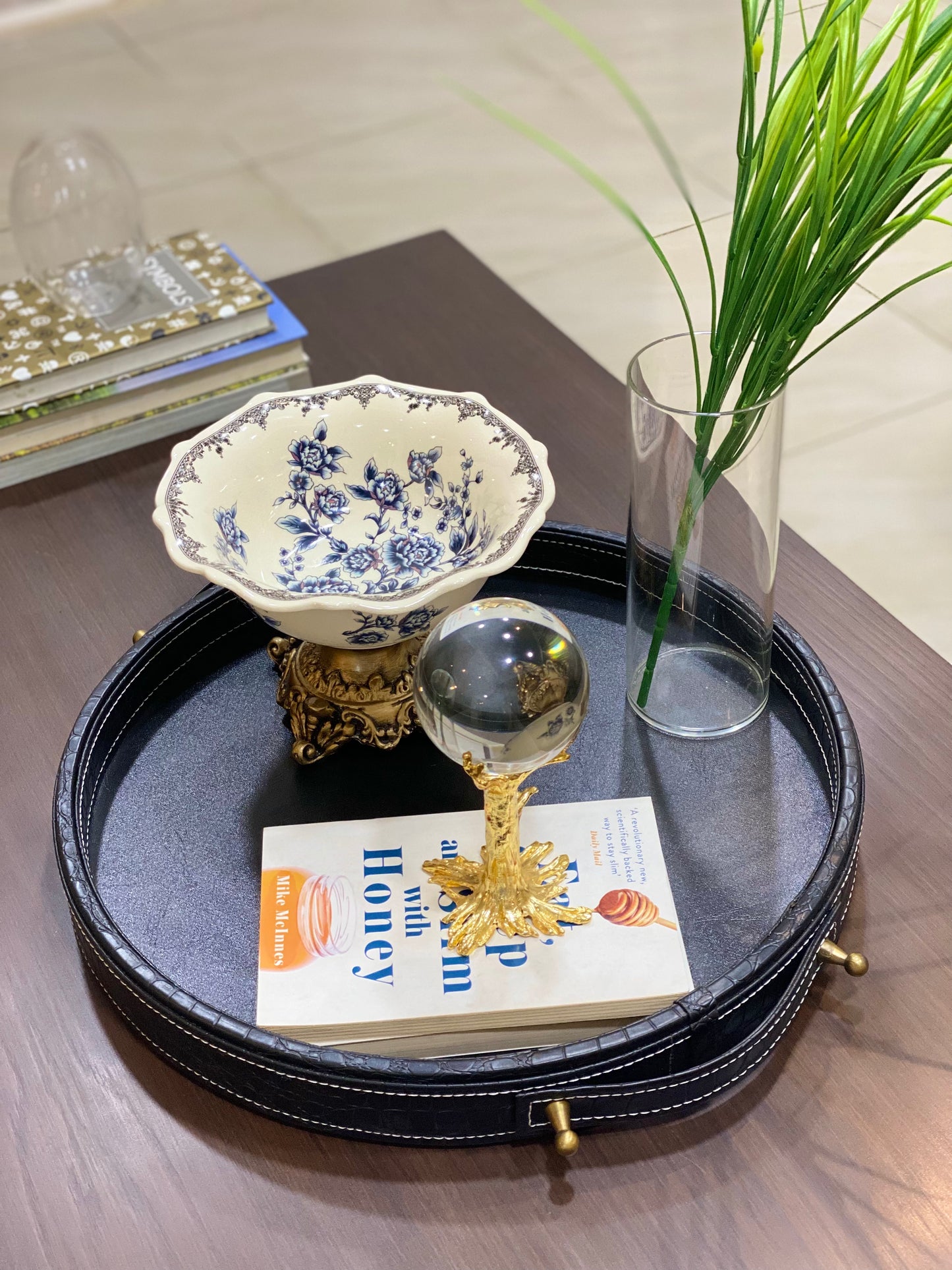 IZNIK White & Blue Bowl