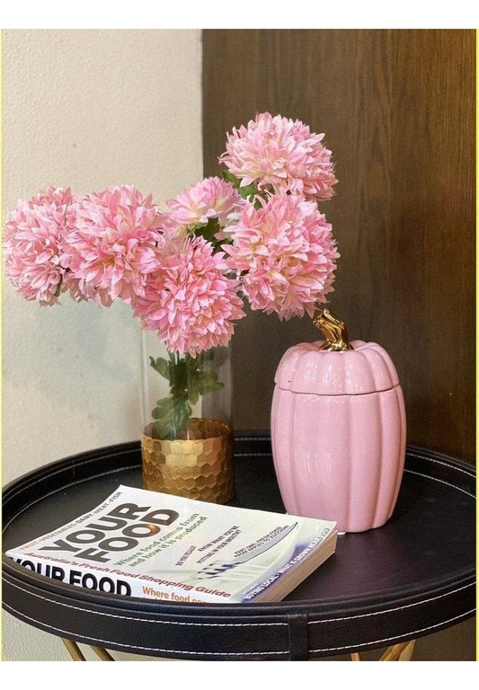 ASPEN Pink Ceramic jar The Tray Store