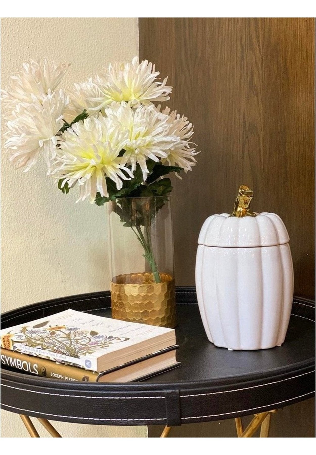 ASPEN White Ceramic jar The Tray Store