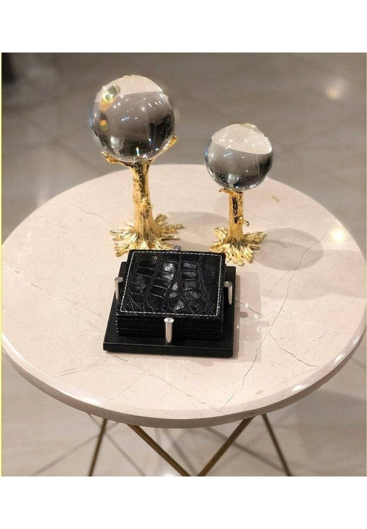 Crystal ball with Metal Large The Tray Store