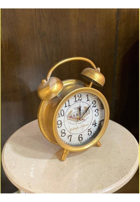 KANGAR Metal Vintage Table Clock The Tray Store