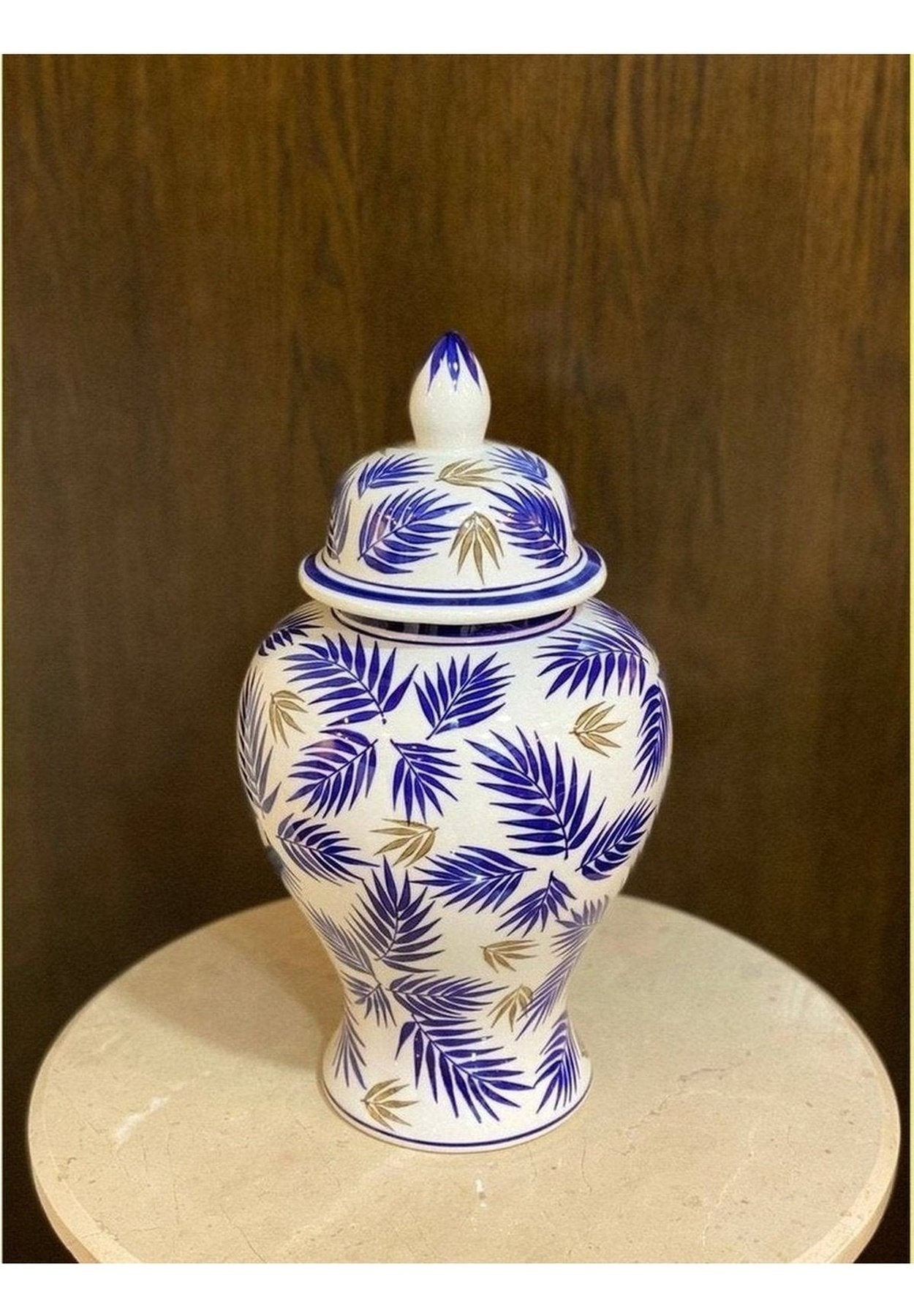 OLINDA leaves Jar The Tray Store