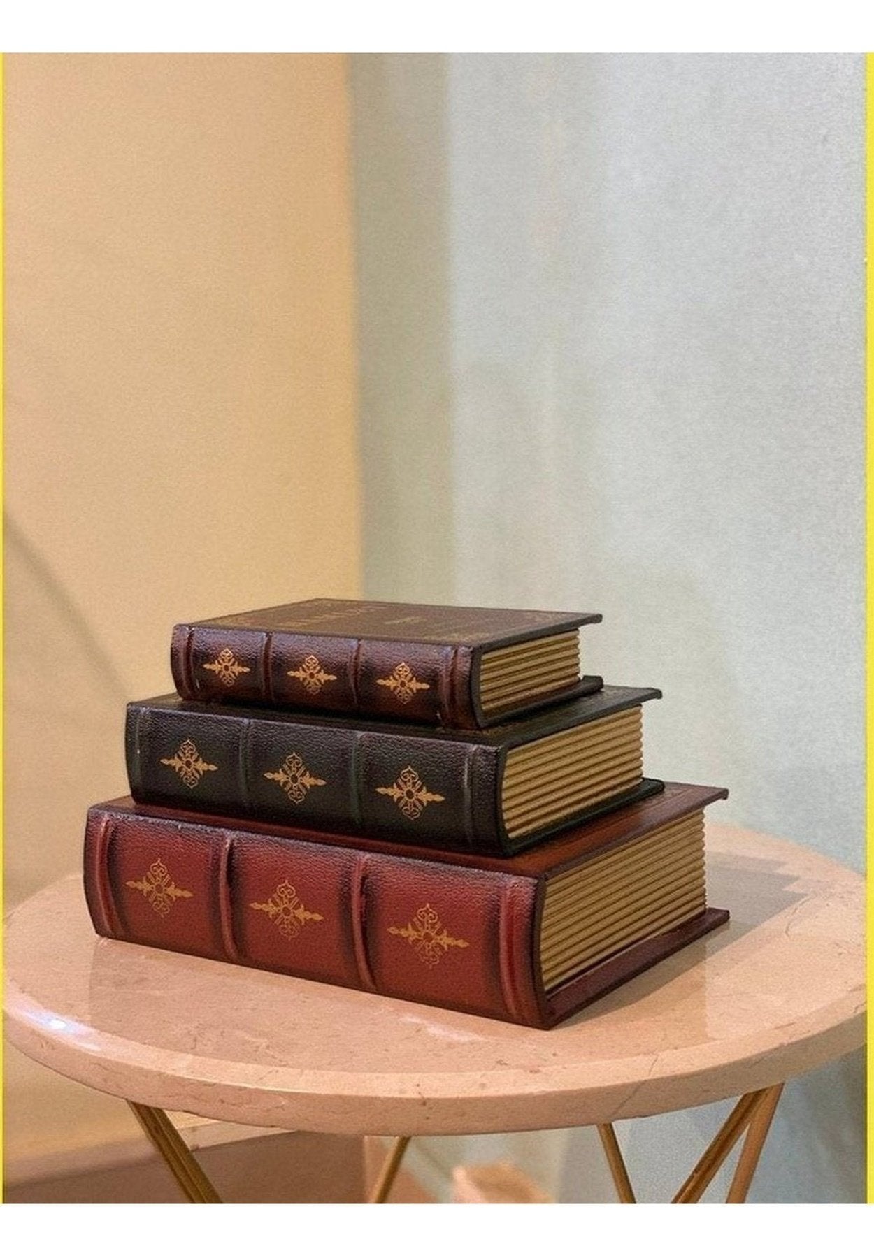 Stoarge Book Box Set of Three The Tray Store