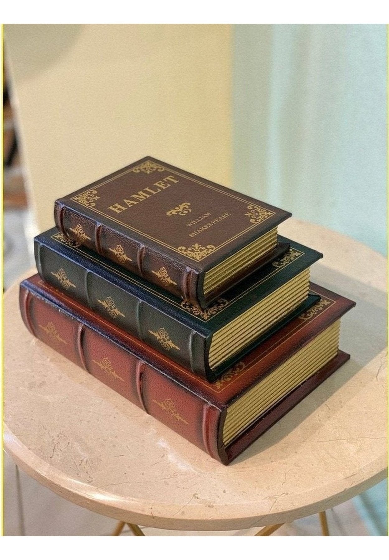 Stoarge Book Box Set of Three The Tray Store