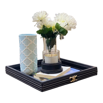 AYDER Square Decorative Tray (Black)