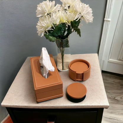 AYDER Tissue Box Cover (Copper)