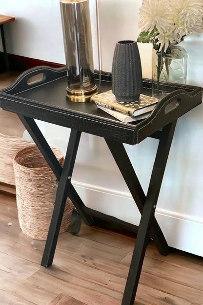 OLINDA Table With Folding Base (Black)