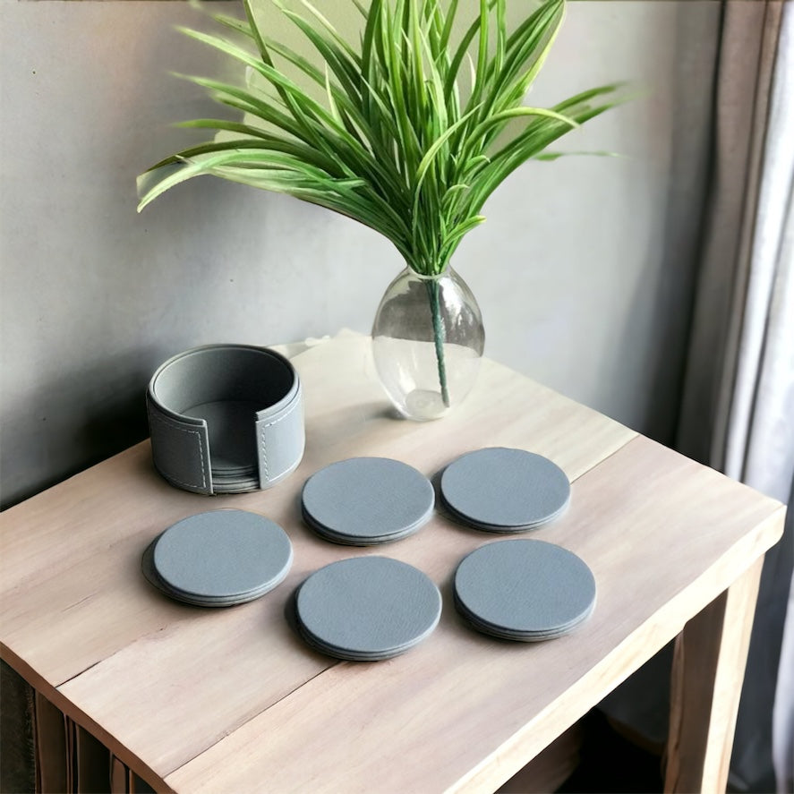 AMSAYA Coasters set of 6 pcs (Grey)