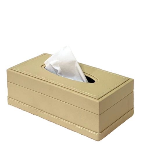 RONDA Tissue Box Cover (Beige)