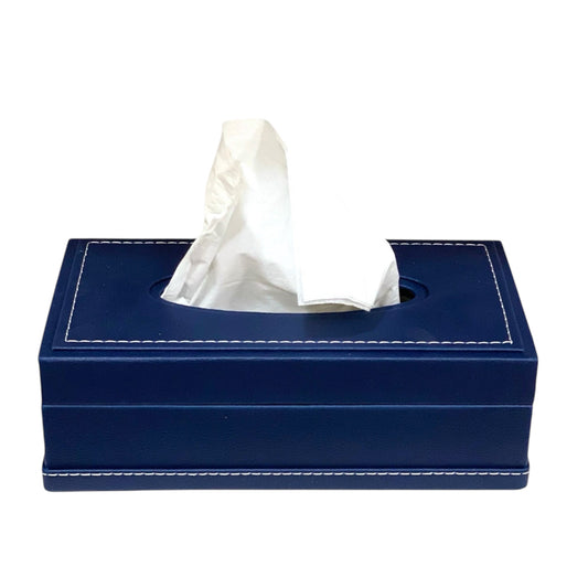 RONDA Tissue Box Cover (Blue)