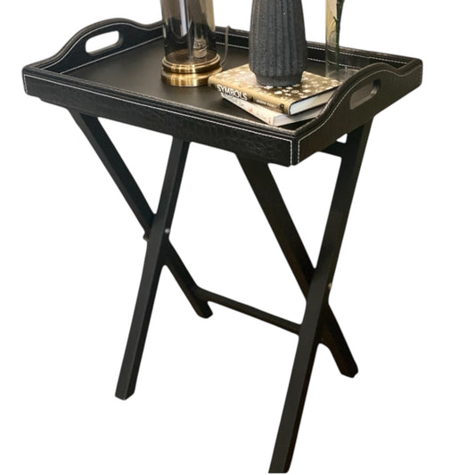 OLINDA Table With Folding Base (Black)