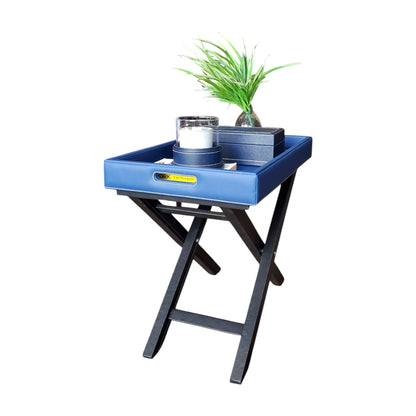 Nordik Blue Tray Table