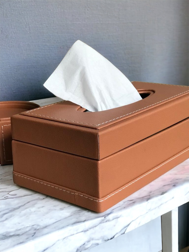 AYDER Tissue Box Cover (Copper)