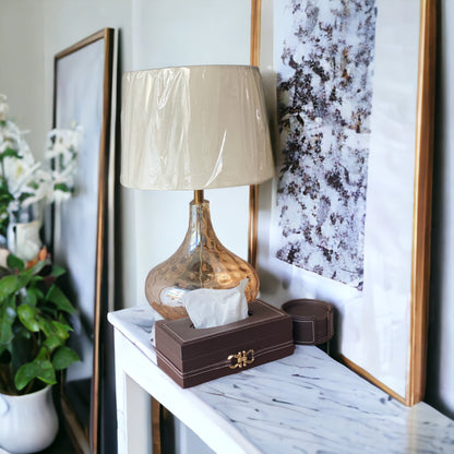 ASPEN Tissue Box Cover (Brown)