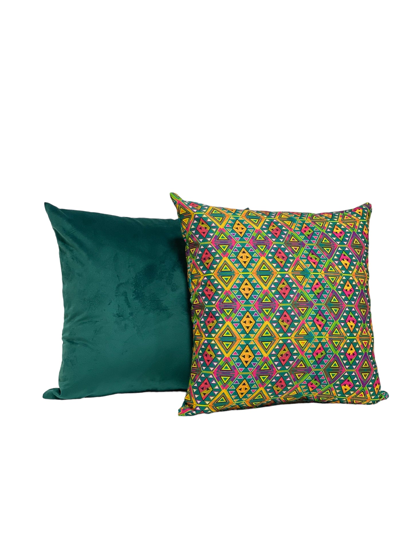 RONDA Colorful Cushion Cover 18" Set of Two Covers