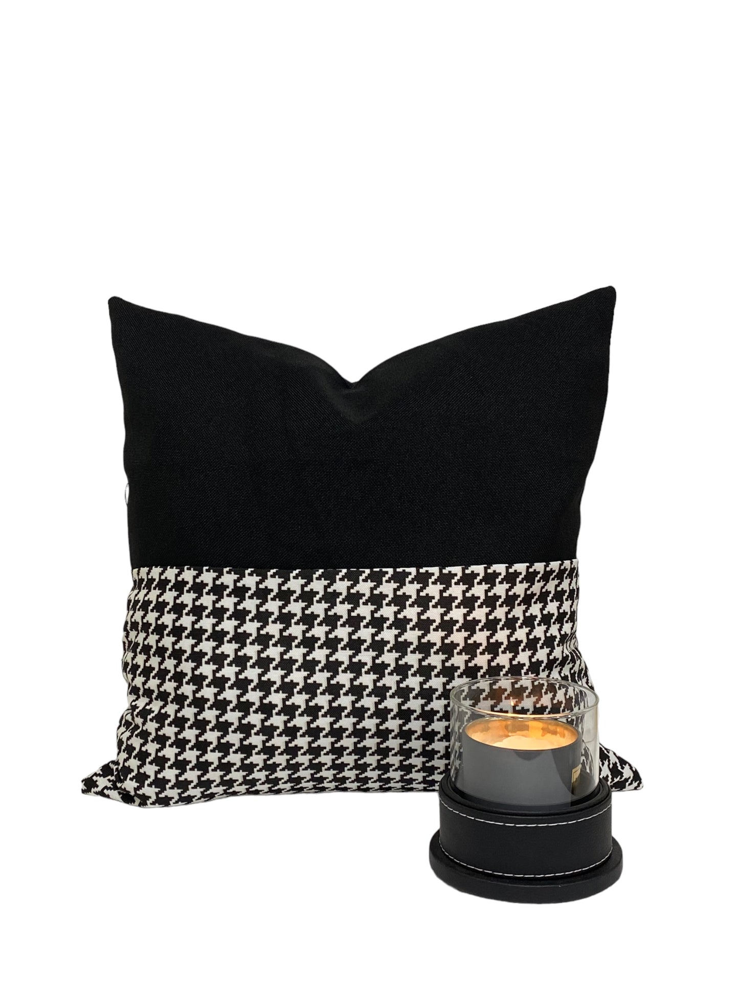 THETH  Black & White Cushion Cover 18"