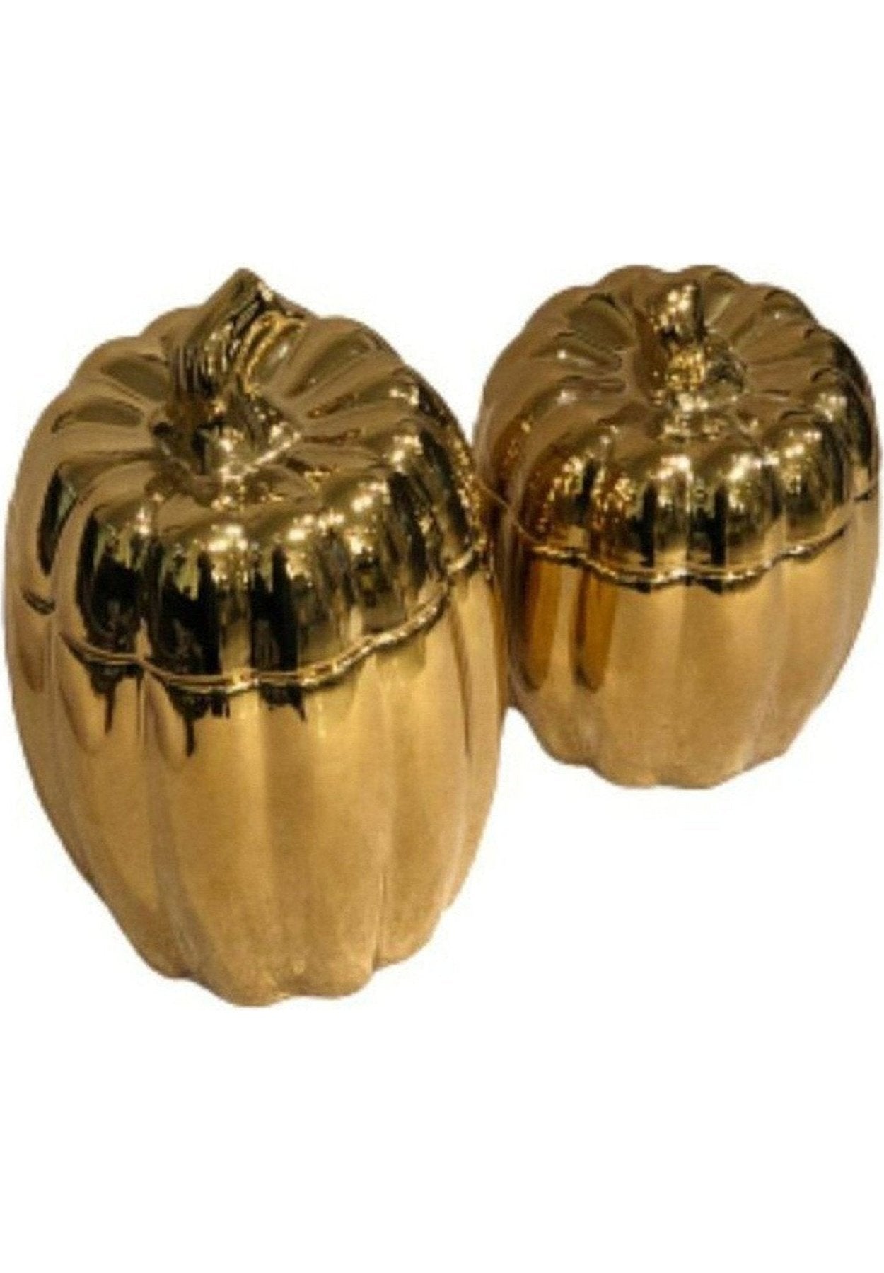 ASPEN Golden Ceramic jar The Tray Store