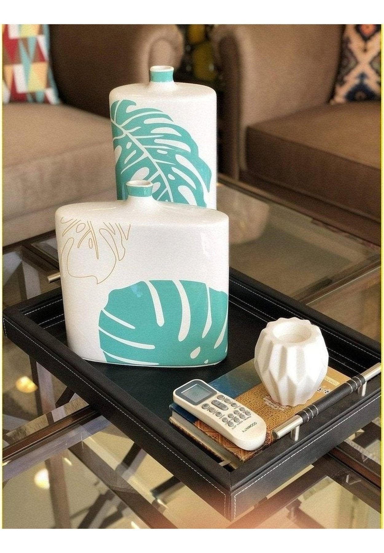 AYDER Modern Ceramic Vase Small The Tray Store