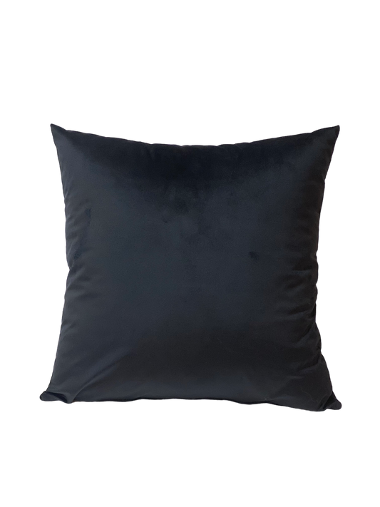 IZNIK Solid Black Cushion Cover 18"