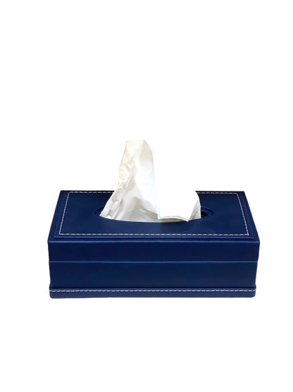 RONDA Tissue Box Cover (Blue)