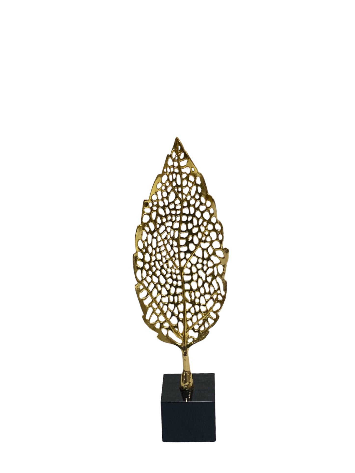 KANGAR Metal Leaf with glass base