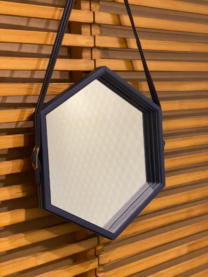 SICILY Mirror Frame With strap (Blue)